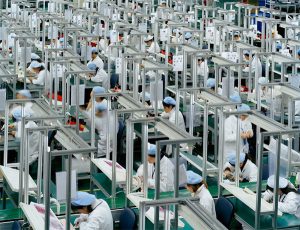 Produzione elettronica in Cina