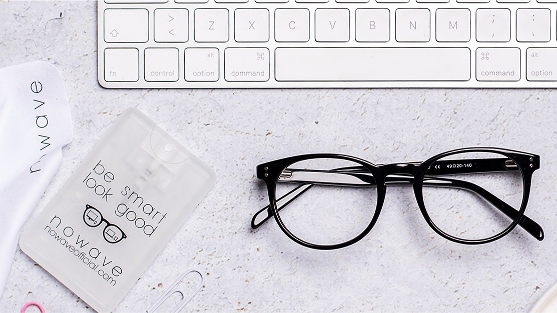 Luce blu occhiali vista