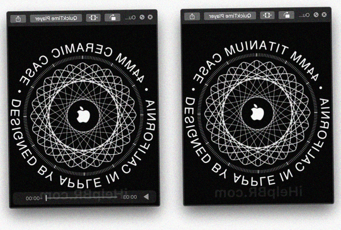 Apple Watch ceramica e titanio mod 48e5c9