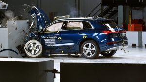 Audi E-Tron crash test