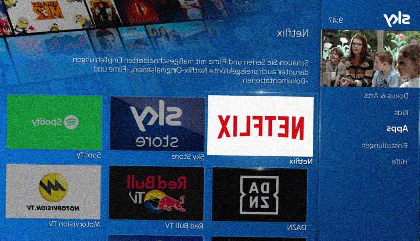 Netflix, DAZN e Spotify accessibili anche da Sky Q Mini (solo Germania)