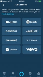 Come connettere Spotify ad Alexa 3