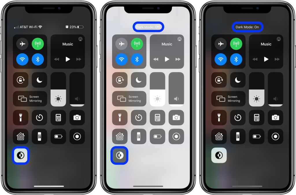 Come aggiungere la scorciatoia alla Dark Mode sul Control Center di iOS 13 2