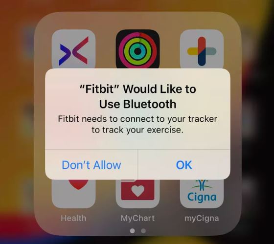 Fitbit-permesso-Bluetooth-ios-13