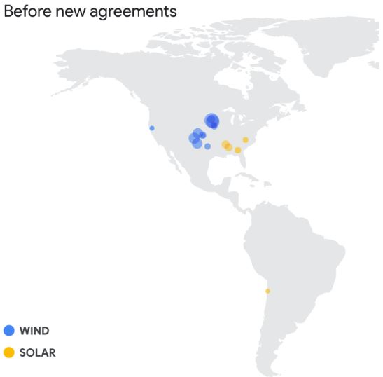 Google acquista 1600 Megawatt in energie rinnovabili per i suoi data center 2