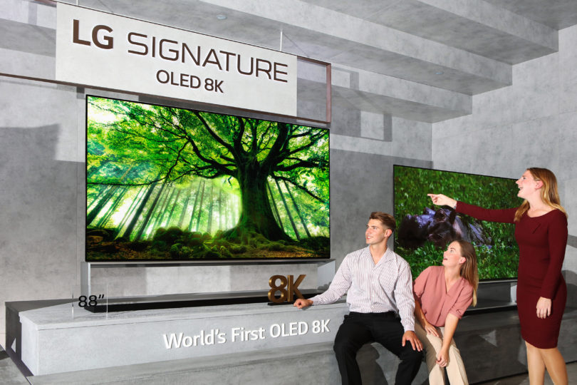 LG TV OLED 8K 75 pollici