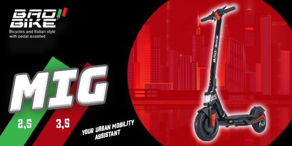 Bad Bike MIG: il monopattino elettrico con telaio in magnesio arriva da Napoli