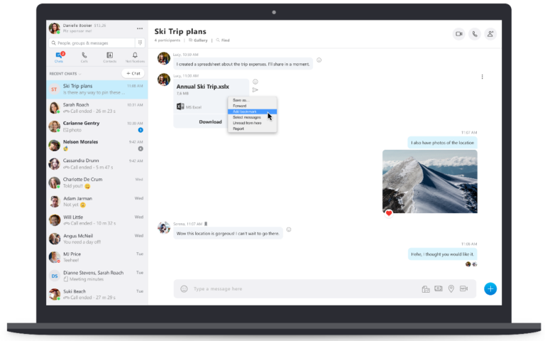 Skype si aggiorna e si arricchisce di tante nuove funzioni legate ai messaggi 3
