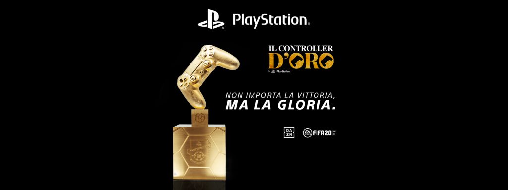 Sony Controller d'Oro FIFA 20