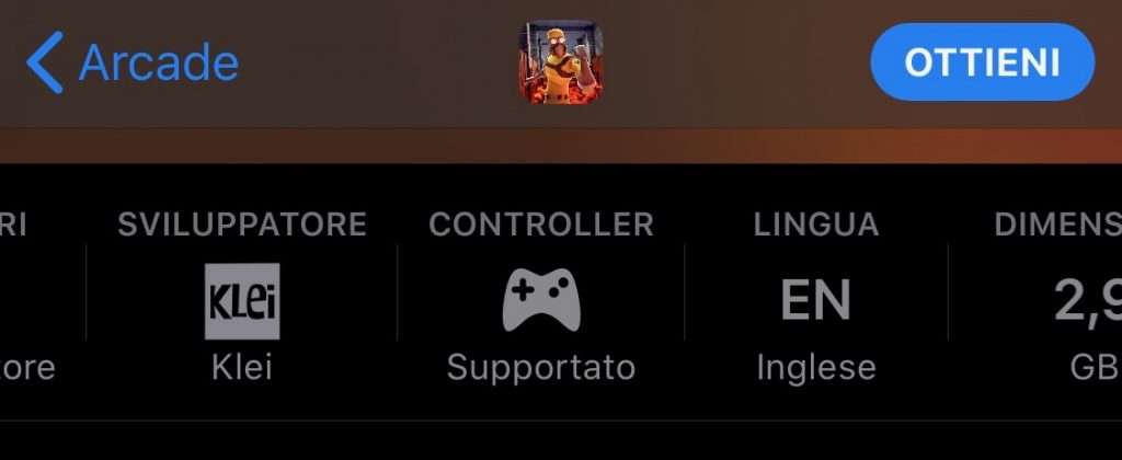 apple arcade compatibilità controller