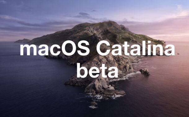 macOS 10.15 Catalina Beta
