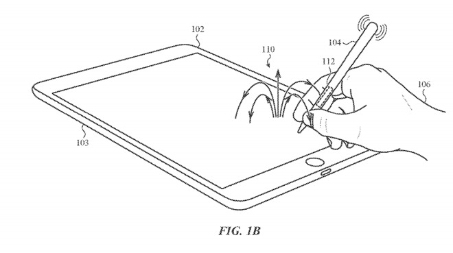 Apple Pencil con haptic feedback 