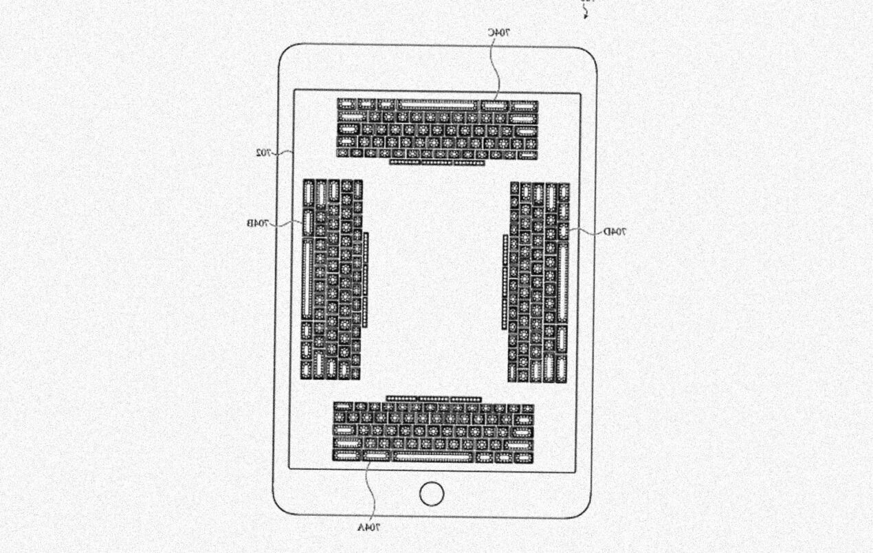 Le future tastiere virtuali degli iPhone le potremo "sentire sotto le dita" come una tastiera tradizionale