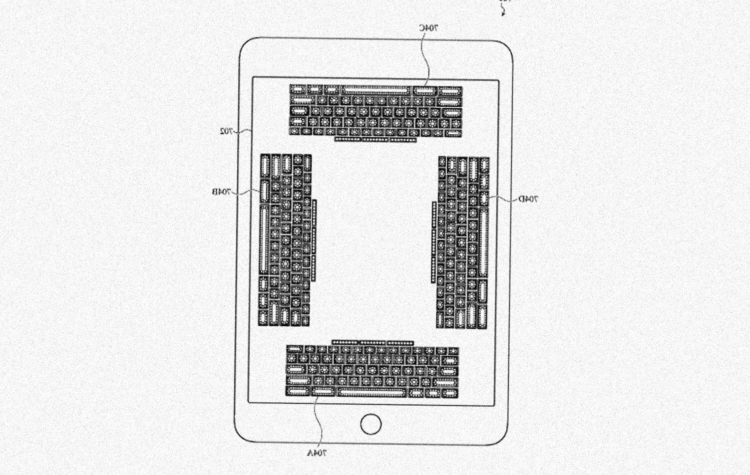 Apple brevetto tastiera sensibile al tatto