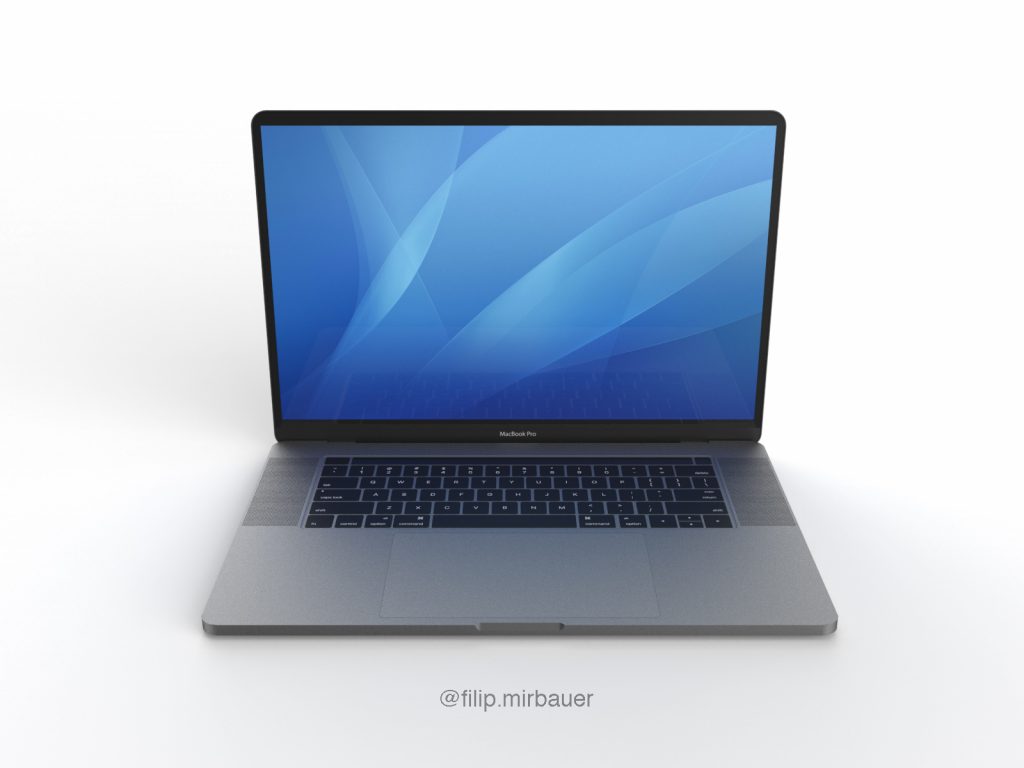 MacBook Pro da 16" avrà un nuovo layout per la touch bar 2