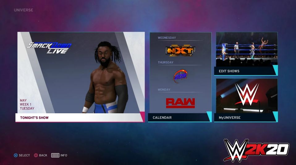 WWE 2K20 Universe Mode