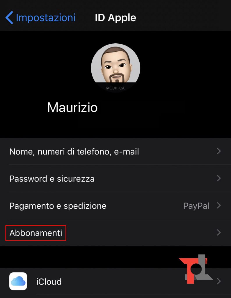 Come modificare o annullare un abbonamento  su iPhone