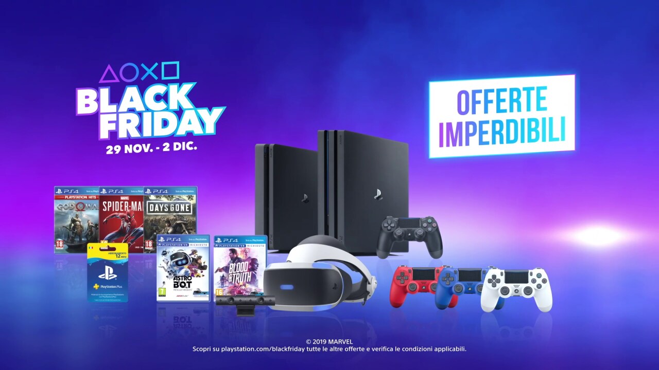 Black Friday PlayStation su Euronics