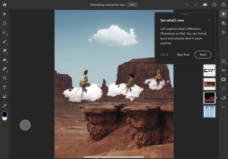 Adobe Photoshop per iPad