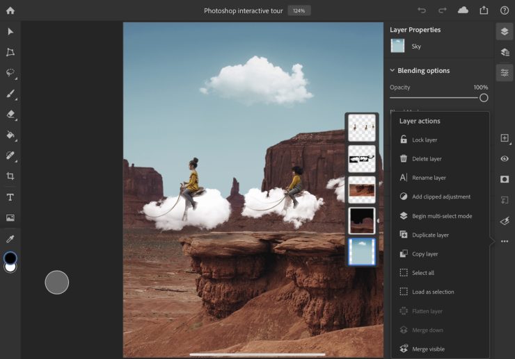 Adobe Photoshop per iPad