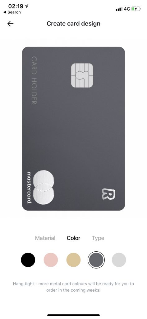 Le carte Revolut Metal ora sono disponibili nei colori Silver e Space Grey 2