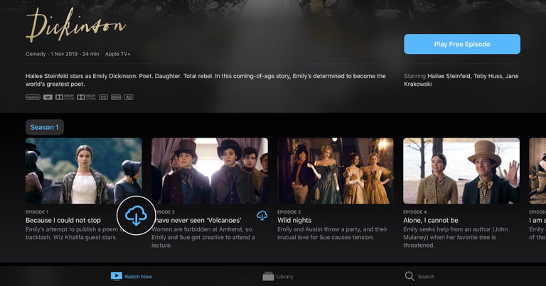 Apple TV+: come scaricare film e serie TV per vederle offline 1