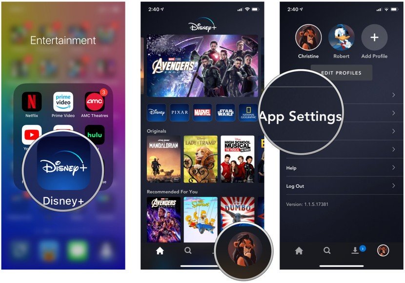 Come scaricare video su Disney+ per iOS