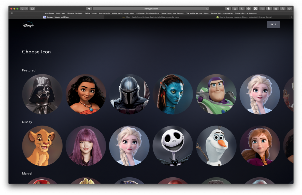 Come creare profili utente su Disney+