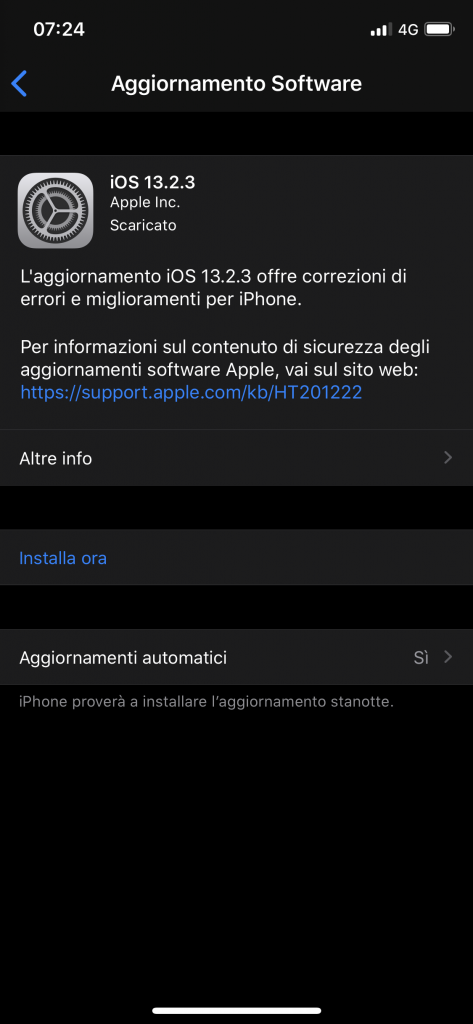 Apple rilascia iOS 13.2.3 e iPadOS 13.2.3, ora la ricerca di sistema funziona di nuovo 2