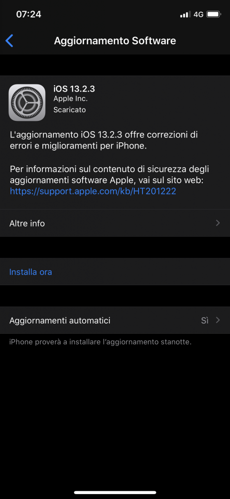 Apple rilascia iOS 13.2.3 e iPadOS 13.2.3, ora la ricerca di sistema funziona di nuovo 5