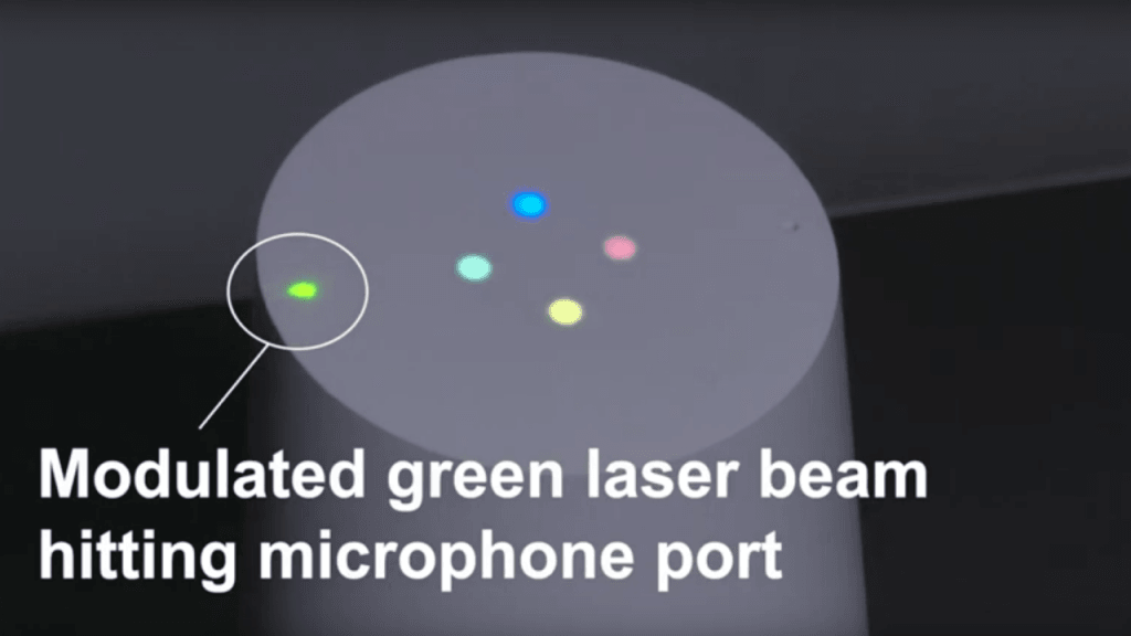 Gli hacker possono prendere il controllo della vostra Smart Home o dello smartphone con il laser 3