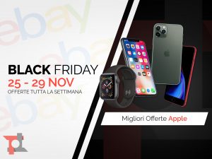 iPhone, iPad e Apple Watch spiccano fra le offerte Black Friday eBay 2