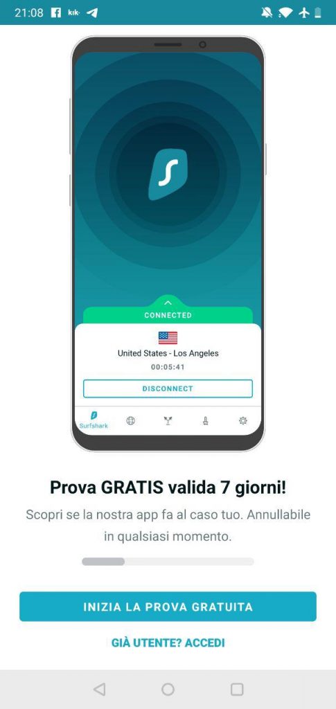 Come installare Surfshark su Android e iPhone/iPad 7