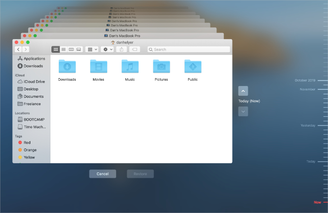 Come ripristinare i dati sul Mac con Time Machine 