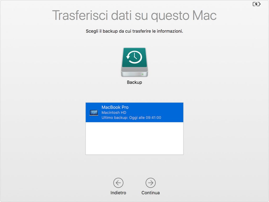 Come ripristinare i dati sul Mac con Time Machine 