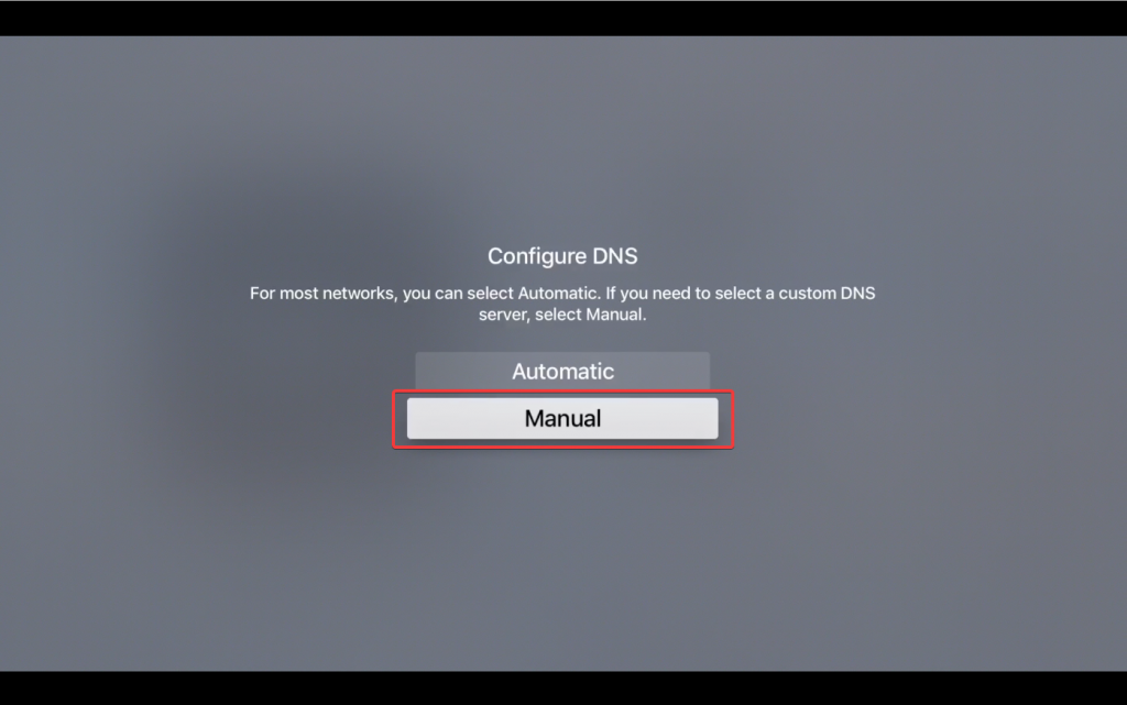 Come impostare i DNS smart di Surfshark su Apple TV