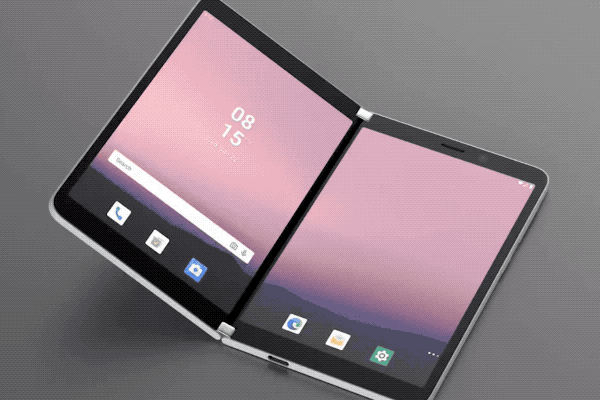 Ecco come funzionerà l'interfaccia Android di Surface Duo 