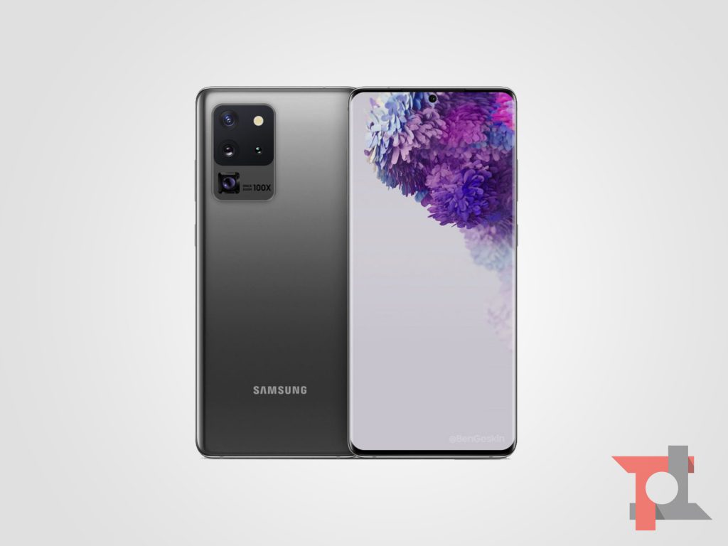 Samsung Galaxy S20 Ultra trapelato