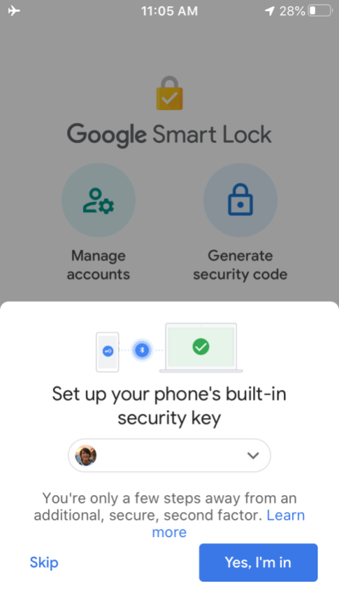 Da oggi potete usare il vostro iPhone come chiave sicura per l'autenticazione a 2 fattori di Google 1