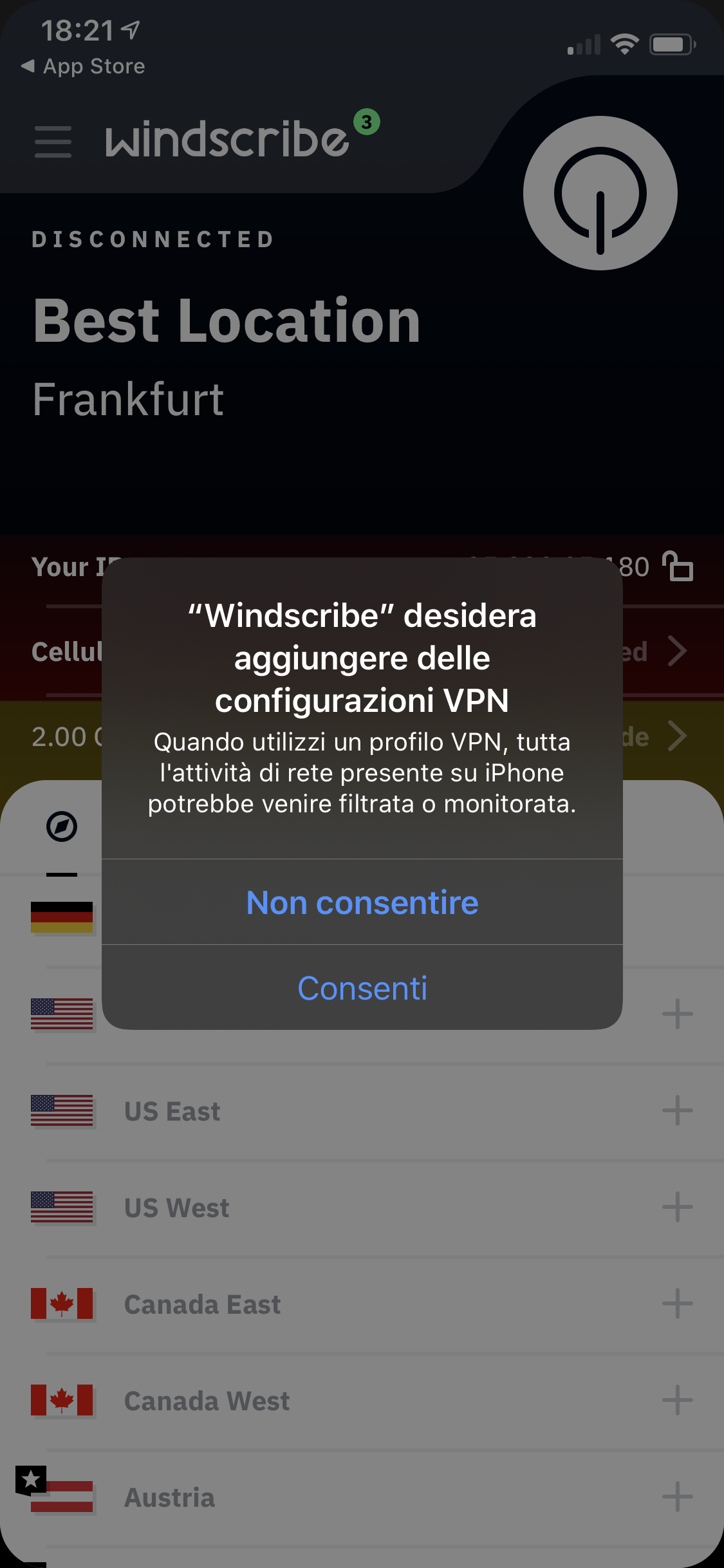 Come rimuovere un profilo VPN da un iPhone o iPad 1