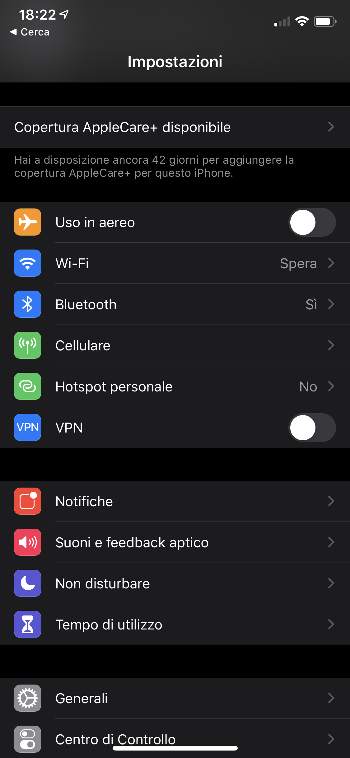 Come rimuovere un profilo VPN da un iPhone o iPad 5