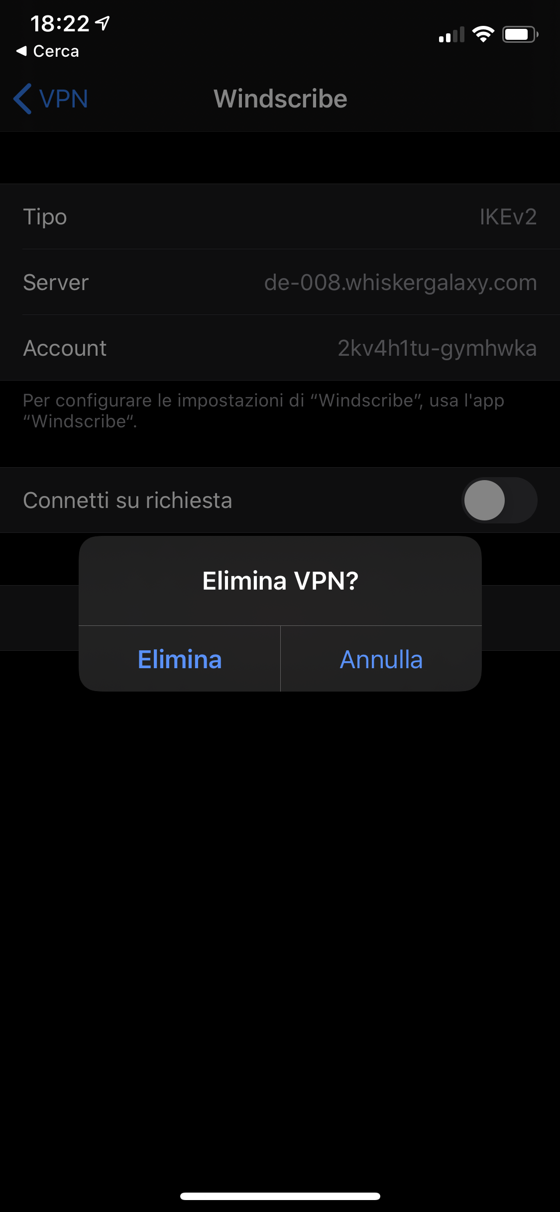 Come rimuovere un profilo VPN da un iPhone o iPad 9