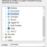 Come spostare o copiare file e cartelle con un click su Windows 10 2