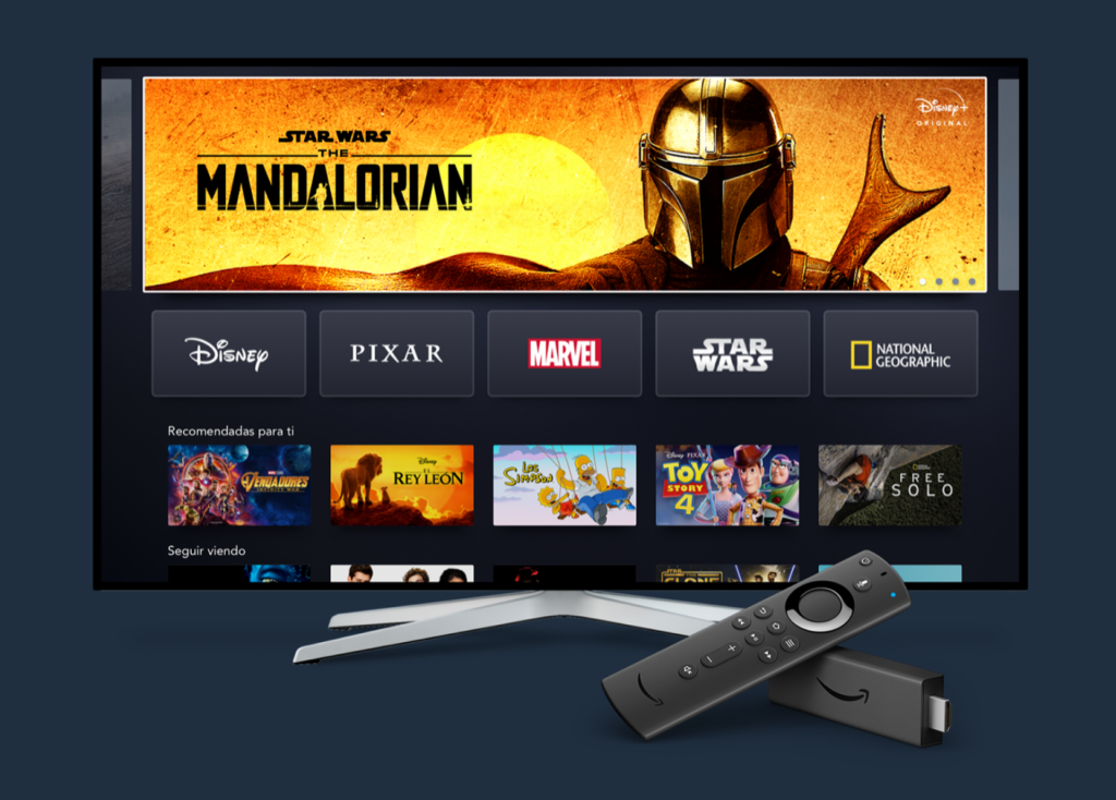 Disney+ su Amazon Fire TV