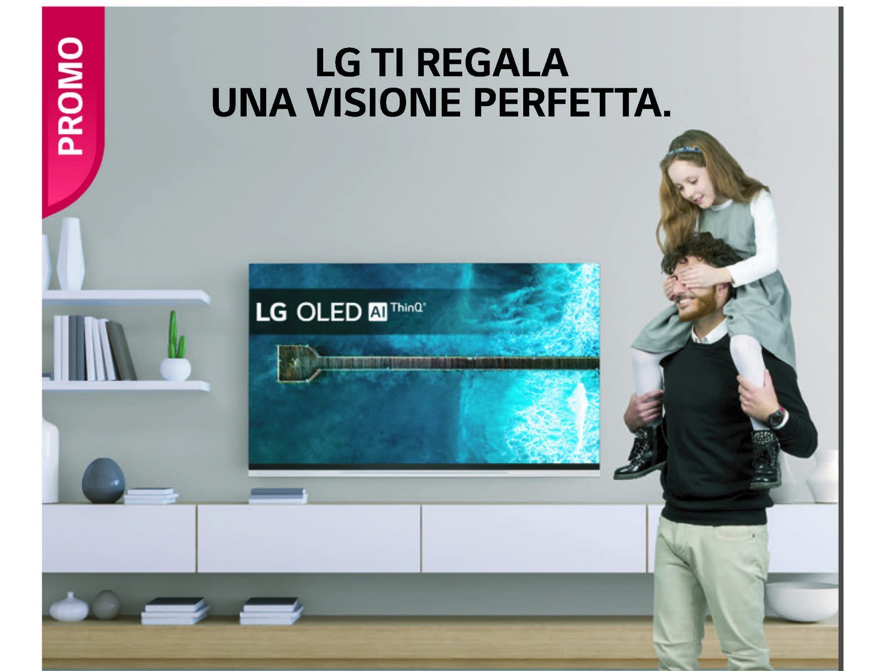 LG rimborsa fino a 200 euro sulle TV OLED in occasione della Festa del papà