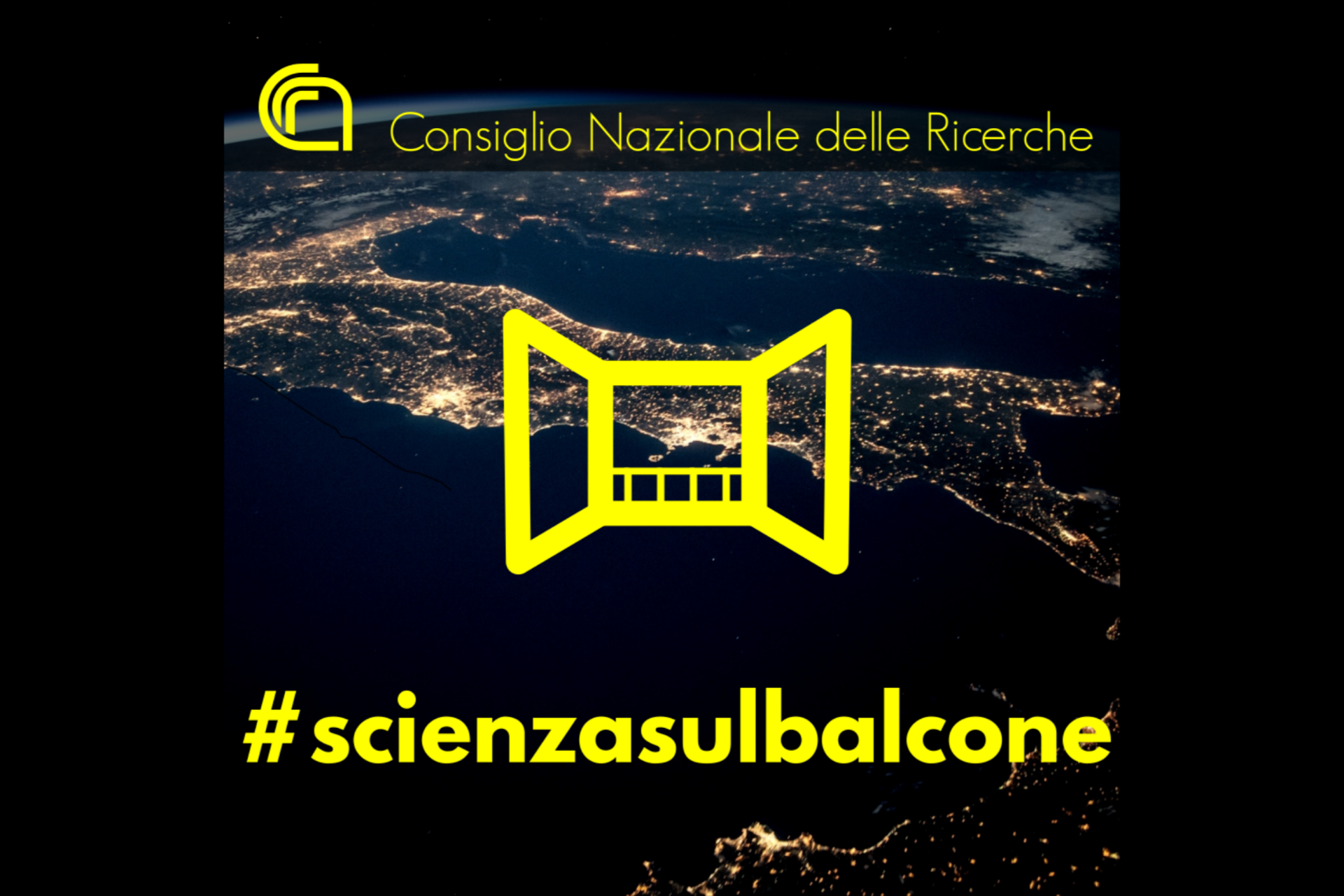 Tenete pronto lo smartphone per il flash mob scientifico #scienzasulbalcone