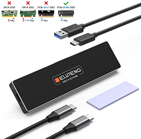 Custodia esterna Leotec per unità SSD M.2 NVMe - USB 3.2
