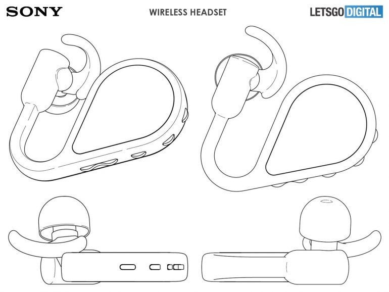sony cuffie true wireless brevetto atleti