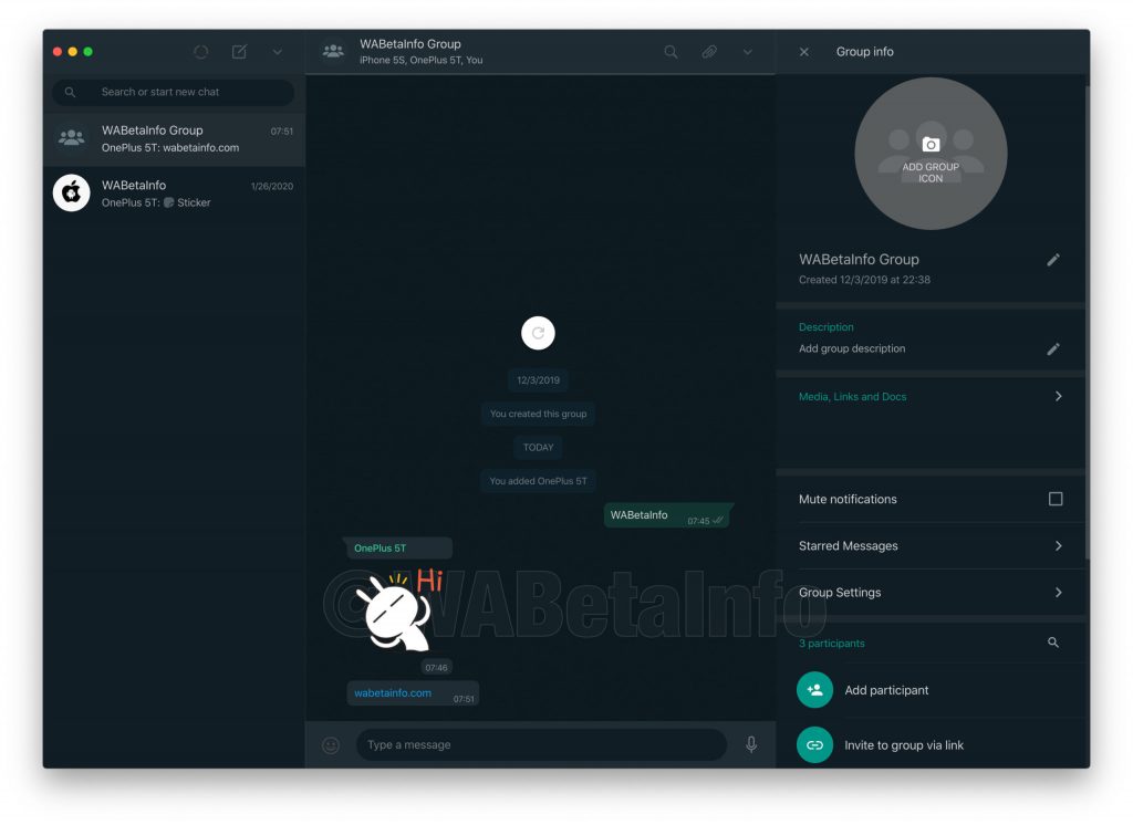 whatsapp web beta modalità scura 2.2013.7