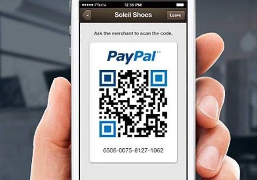 PayPal codice QR
